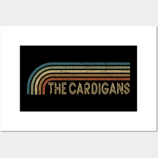 The Cardigans Retro Stripes Posters and Art